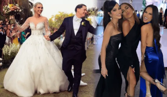 Lele Pons y Guaynaa celebraron su matrimonio al lado de diversas figuras del medio artístico. Foto: composición LR/ Instagram