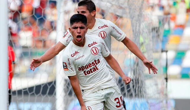 Piero Quispe volvió a ser titular en Universitario. Foto: Universitario