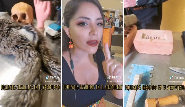 El video logró acumular más de 200.000 visualizaciones en TikTok. Foto: composición LR/TikTok/@KattyConCalle