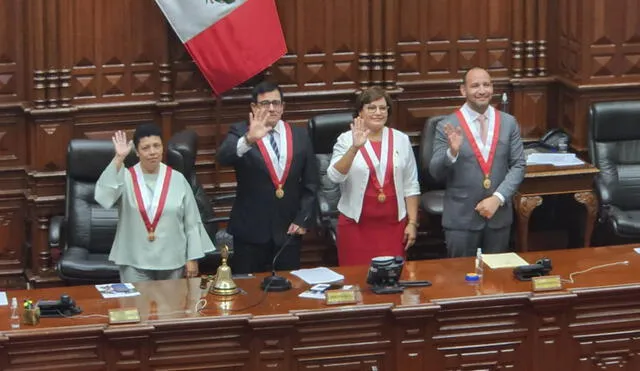 Proposición de remoción del cargo excluye a la segunda vicepresidenta Silvia Monteza. Foto: La República