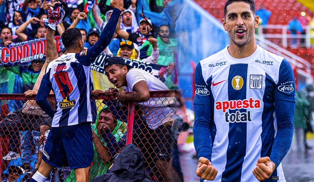 Pablo Sabbag le dio el triunfo a Alianza Lima en Cajamarca frente a UTC. Foto: composición LR/Alianza Lima