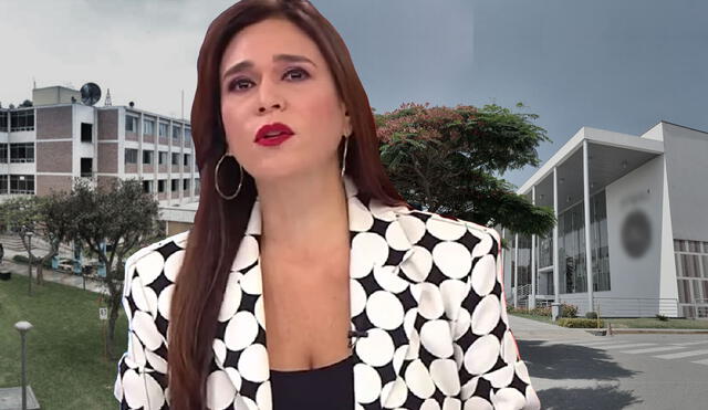 Verónica Linares debutó como reportera en Panamericana Televisión. Foto: composición LR/captura América TV