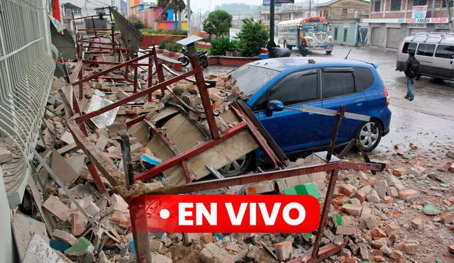 Temblor hoy, miércoles 8 de febrero, en Chile. Foto: composición LR / AFP