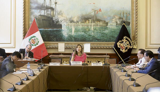 Congreso. La subcomisión aprobó ayer el informe contra Betssy Chávez. El caso pasará a la Comisión Permanente. Foto: difusión