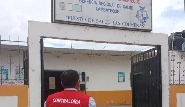 Equipo de la Contraloría realizó visitas a los tres puestos de salud pertenecientes a micro red de Chongoyape. Foto: Contraloría