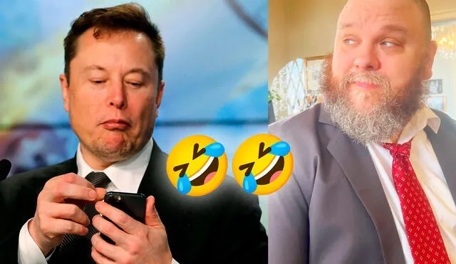 Elon Musk terminó la conversación con 2 emojis de risa. Foto: The New Yorker / captura de Twitter / @Iamharaldur