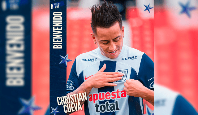 Christian Cueva jugará por segunda vez en Alianza Lima. Foto: Alianza Lima