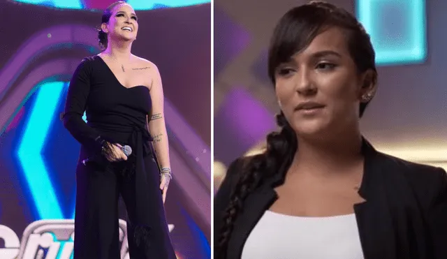 Daniela Darcourt fue entrenadora en "La voz Perú". Foto: composición LR/Instagram/Daniela Darcourt/captura de Latina TV