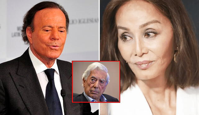 Julio Iglesias se pronunció tras la sonada separación entre ambos personajes. Foto: composición LR/AFP