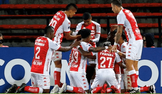 Independiente Santa Fe vs. Águilas Doradas jugaron en el estadio Atanasio Girardot. Foto: difusión