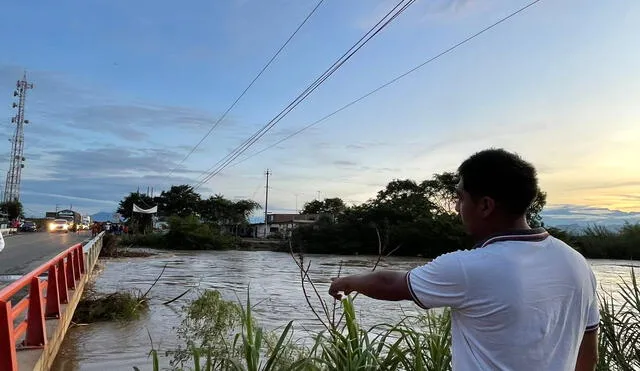 Caudal del río La Leche. Foto: R. Quincho/URPI-LR - Video: R. Quincho