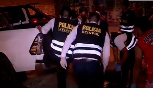 Este es el segundo asesinato en Santa Luisa en los últimos 3 meses. Foto: América TV - Video: "América noticias"