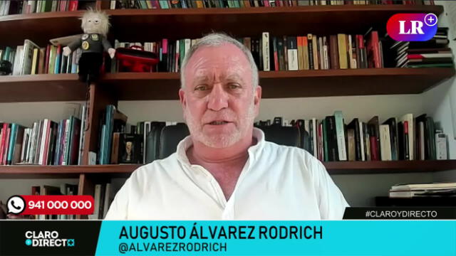 Augusto Álvarez Rodrich habla de la defensa de Alejandro Toledo. Foto: captura LR+ - Video: LR+