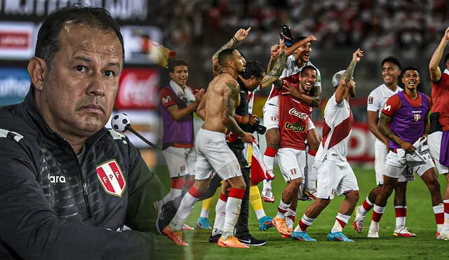 Juan Reynoso es el entrenador de la selección peruana. Foto: composición de LR/AFP