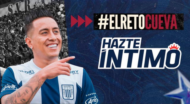 El club íntimo aprovechó el fichaje de Christian Cueva para el lanzamiento de una promoción personalizada. Foto: Alianza Lima