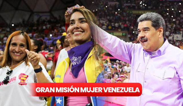 El presidente Nicolás Maduro busca brindar protección, salud y bienestar a las féminas con el nuevo plan Gran Misión Mujer Venezuela. Foto: composición LR/Twitter