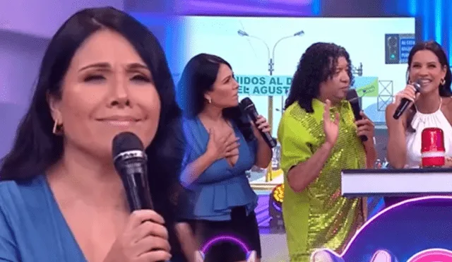 Tula Rodríguez dejó desconcertada a María Pía Copello al hacerle reclamo en vivo. Foto: composición LR/captura de América TV / Video: América TV