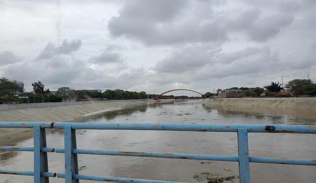 Constantes lluvias han incrementado el caudal del río Piura. Foto: Almendra Ruesta/URPI-LR