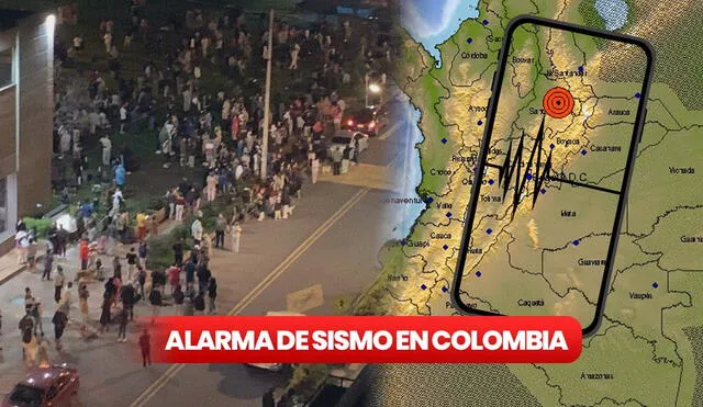 Una alarma sísmica puede avisar a tiempo real los sismos que pueden ocurrir en Colombia. Foto: SGC/ Twitter/ Composición LR