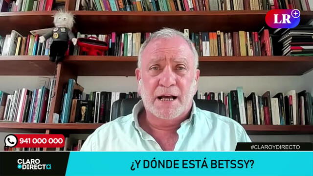 Augusto Álvarez Rodrich arremete contra ex primera ministra Betssy Chávez. Foto: captura de LR+ / Video: LR+