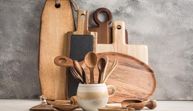 Por qué no se usa utensilios de madera en la cocina