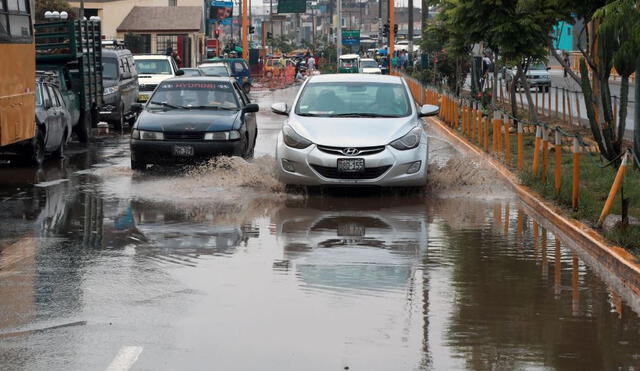 Lluvias en Lima. Foto: La República