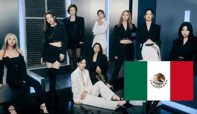 TWICE, grupo integrado por nueve cantantes asiáticas, visitó México por primera vez en 2019. Foto: composición LR/JYP