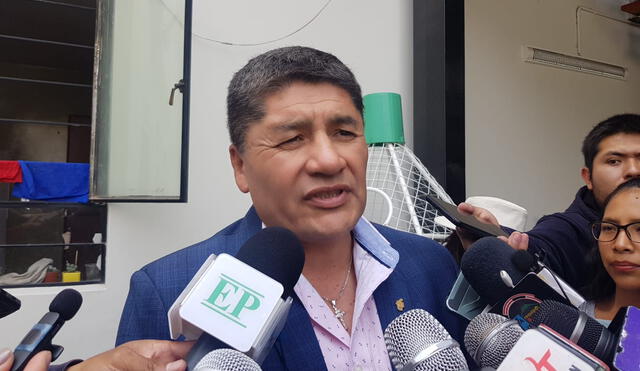 Víctor Hugo Rivera, alcalde provincial de Arequipa, señaló que no se pagará por el show de bailarines exóticos. Foto: Wilder Pari / URPI-LR