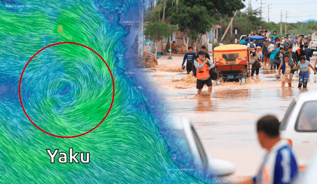 Todo sobre el ciclón Yaku y lo que significa una fenómeno como este para el Perú. Foto: composición LR/Senamhi/La República