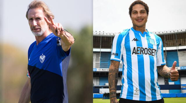 Ricardo Gareca dirigió a Paolo Guerrero en la selección peruana por 7 años. Foto: composición LR/Vélez Sarsfield/Racing Club