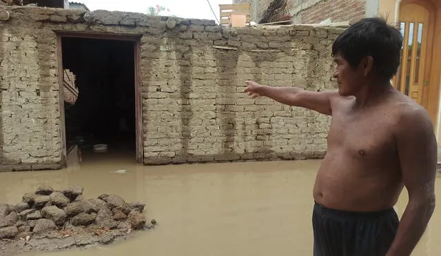 Armando Velázquez cuenta calvario que vivió tras perder todo por las fuertes lluvias. Foto:  Sergio Verde