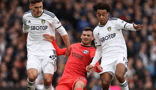 Brighton vs. Leeds United jugaron en el Elland Road. Foto: Brighton/Twitter