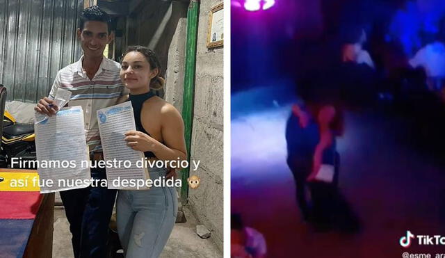 El video se hizo viral en todas las redes sociales. Foto: composición LR/captura de TikTok/@esme_arauz