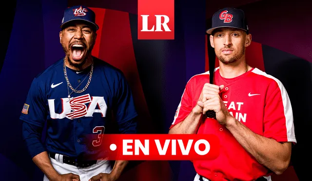 Sigue EN VIVO el juego entre Estados Unidos vs. Gran Bretaña. Foto: Composición LR/WBCBaseball