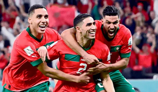Marruecos terminó en el cuarto puesto del Mundial de Qatar 2022. Foto: AFP