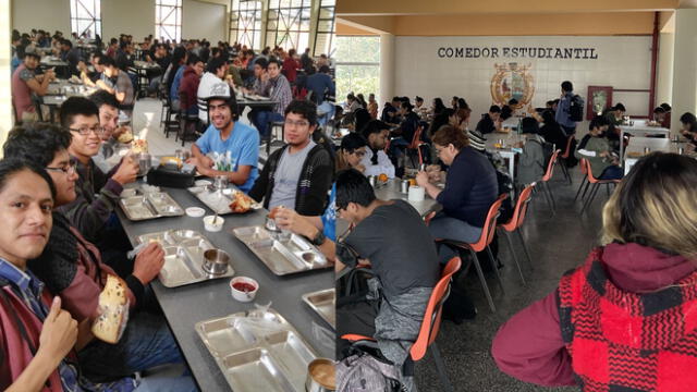 La mayoría de universidades públicas cuentan con un comedor universitario. Foto: composición LR/ UNI/ UNMSM