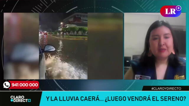 La especialista conversa con Augusto Álvarez Rodrich sobre las precipitaciones y huaicos en la zona norte. Foto: captura LR+/Video: LR+