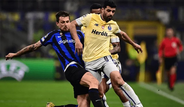 Inter y Porto han jugado cinco veces por Champions: tres triunfos para los italianos, un empate y una victoria para los portugueses. Foto: AFP