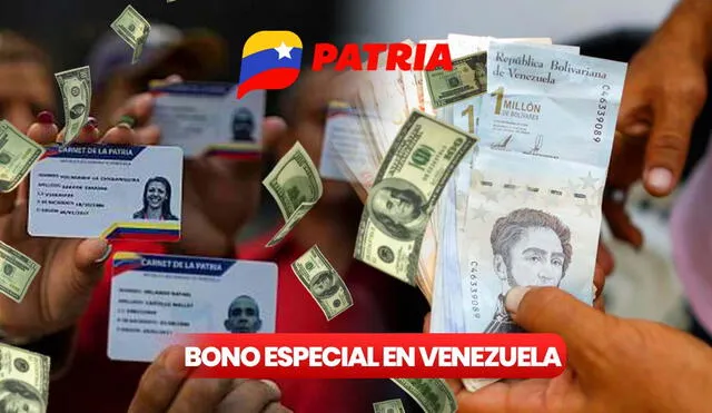 El Gobierno de Nicolás Maduro otorga bonos especiales cada mes en Venezuela. Foto: Getty Images/ Sistema Patria/ Composición LR