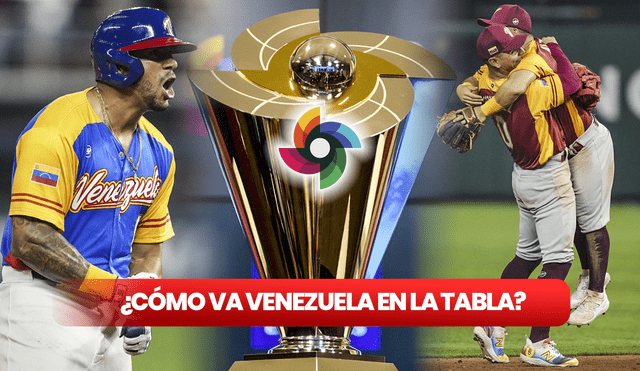 La tabla de posiciones del Mundial de Béisbol 2023 ya tiene a sus equipos clasificados a cuartos de final. ¿En qué lugar está Venezuela? Foto: composición LR