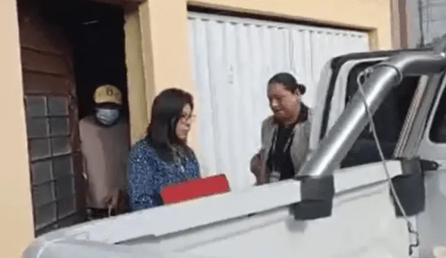 Betssy Chávez se encuentra en Tacna, región a la que representa en el Congreso. Foto: captura Canal N