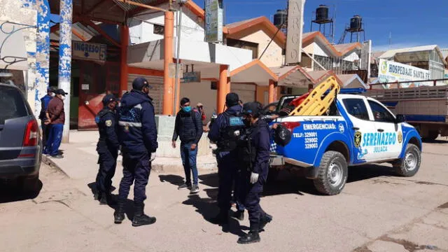 Serenos de Juliaca acudieron a apoyar a las víctimas. Foto: referencial/Onda Azul