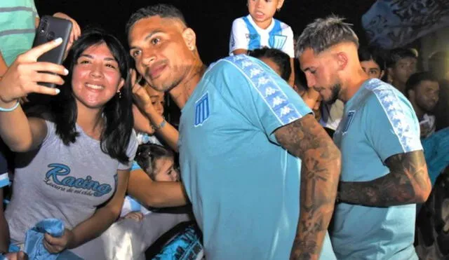 Paolo Guerrero lleva anotado un solo tanto con la Academia. Foto: Racing