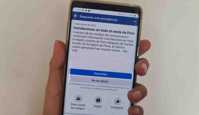 ¿Por qué no es recomendable que todos utilicen el Safety Check de Facebook? | Foto: ANDINA