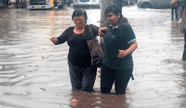 Tras las intensas lluvias, el caudal del río Chillón aumentó de forma alarmante. Foto: Felix Ingaruca/cortesía