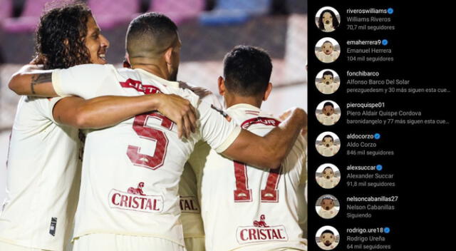 Varios futbolistas del club crema sorprendieron en sus perfiles de Instagram. Foto: composición LR/Universitario de Deportes
