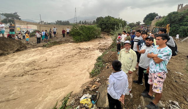 Lluvias en Lima continúan en Perú. Piden ayuda de las autoridades. Foto: La República