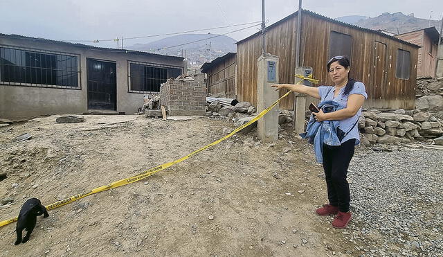 Escenario. En esta casa fueron halladas sin vida las estudiantes. Los deudos piden justicia. Foto: URPI