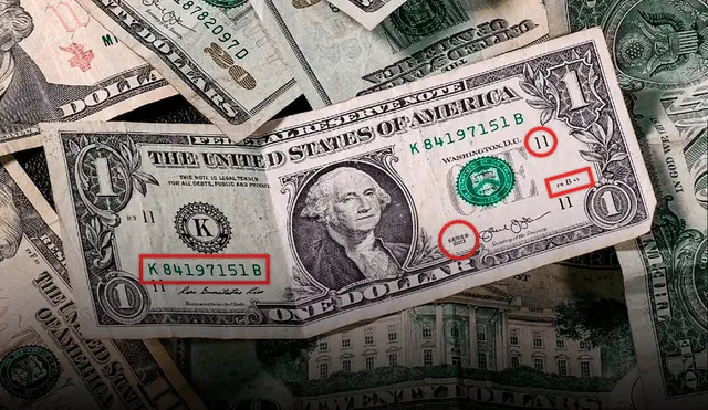 Estos billetes de 1 dólar pueden valer más de 150.000 dólares. Foto: composición LR/Redradiove