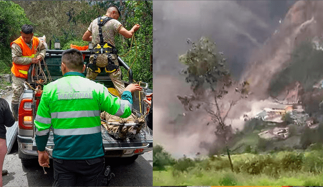 Cuerpos fueron encontrados un día después de la tragedia. Foto: Jhon Julián/captura de Pampas de Jagüey/Facebook